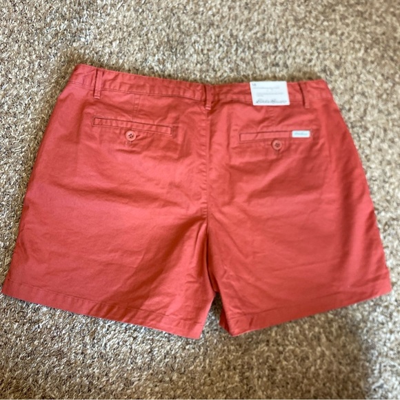 Eddie Bauer Shorts Red 14 Women's Willit Stretch Legend Wash Short - Picture 4 of 7